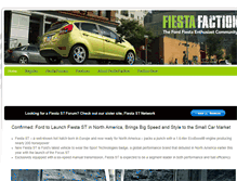 Tablet Screenshot of fiestafaction.com